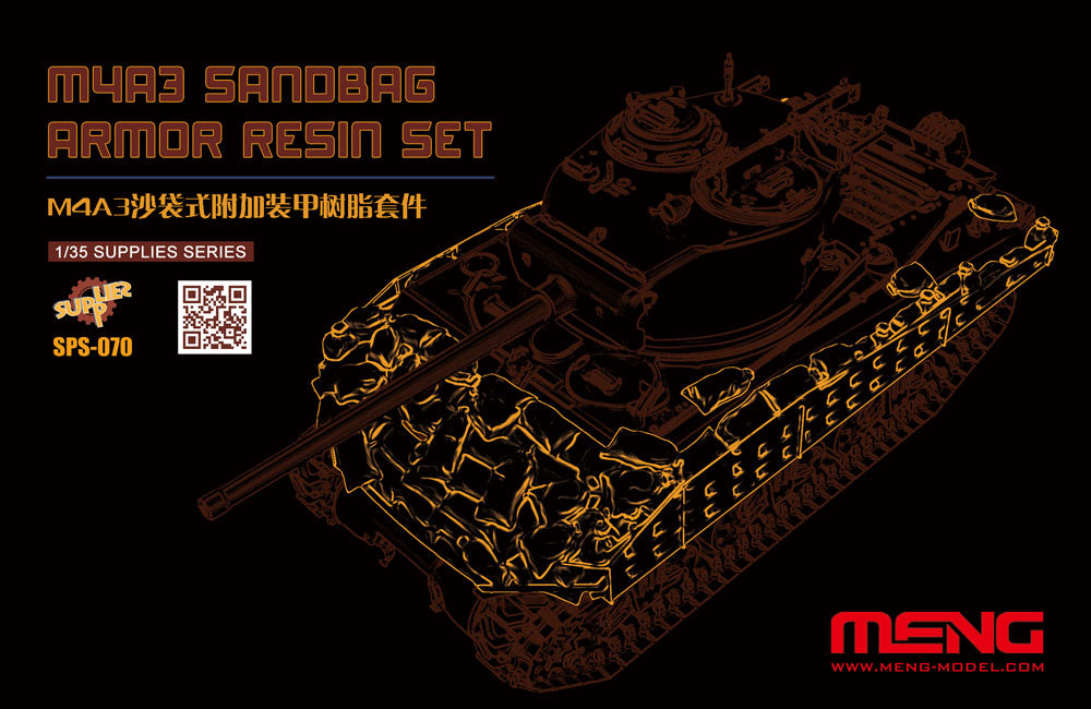 MM SPS-070  1/35 M4A3 Sandbag Armor Set (Resin)
