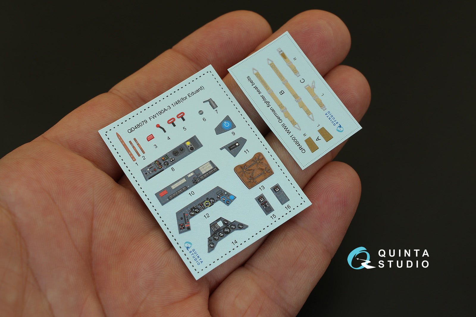 Quinta Studio - 1/48 Fw 190A-3 - QD48079 for Eduard kit