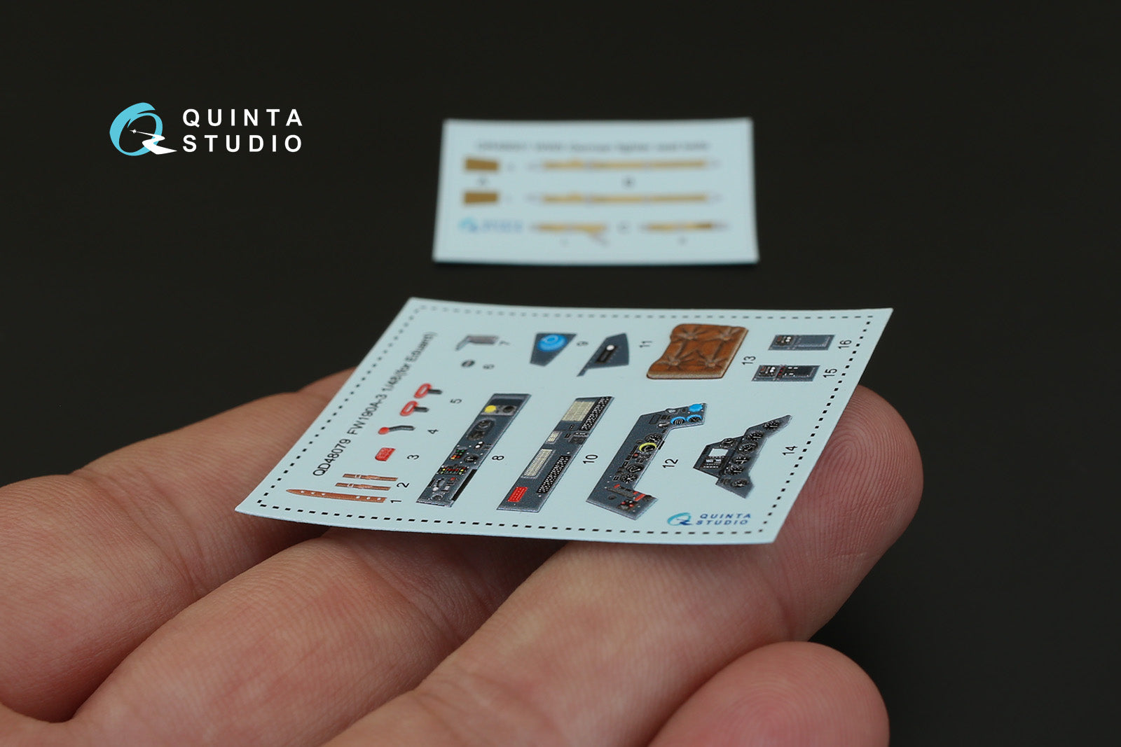 Quinta Studio - 1/48 Fw 190A-3 - QD48079 for Eduard kit