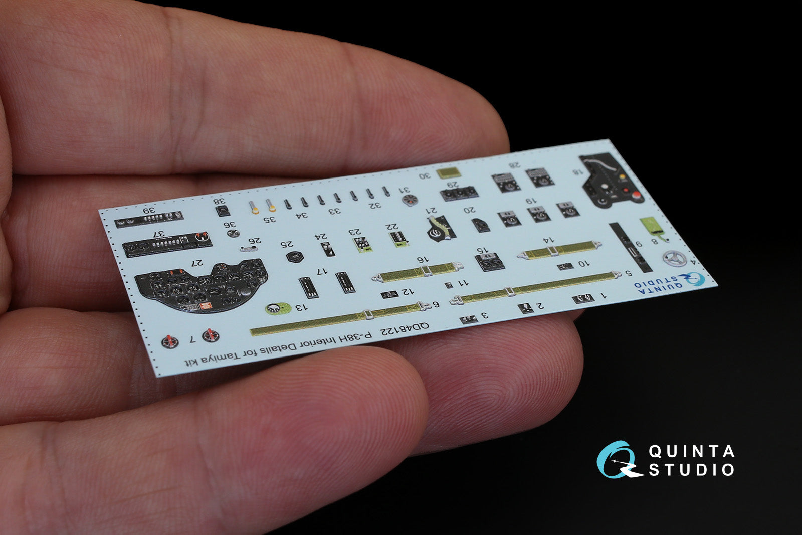 Quinta Studio - 1/48 P-38H- QD48122 for Tamiya kit