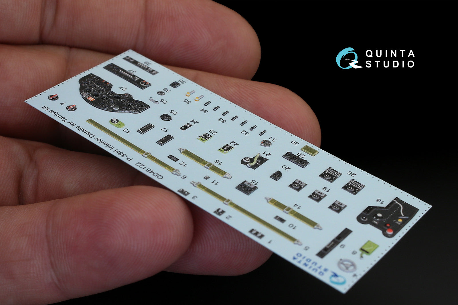 Quinta Studio - 1/48 P-38H- QD48122 for Tamiya kit