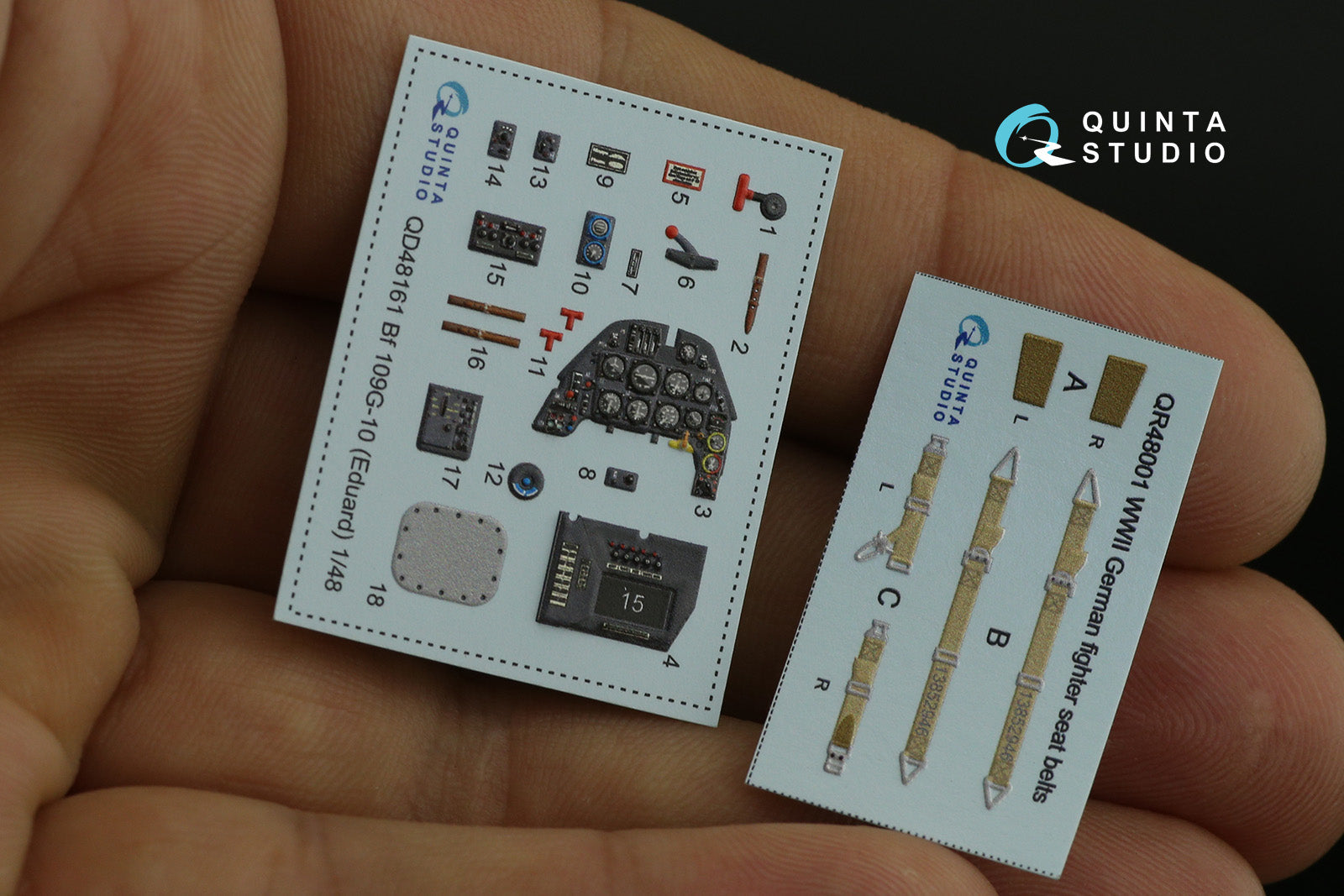 Quinta Studio - 1/48 Bf 109G-10 - QD48161 for Eduard kit