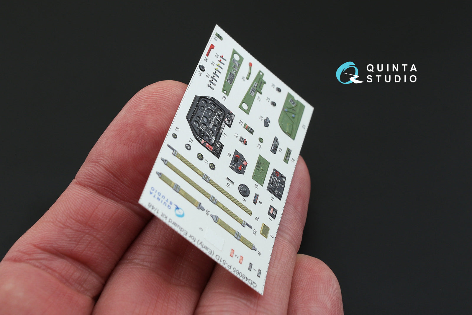 Quinta Studio - 1/48 P-51D (Early) QD48065 for Eduard kit