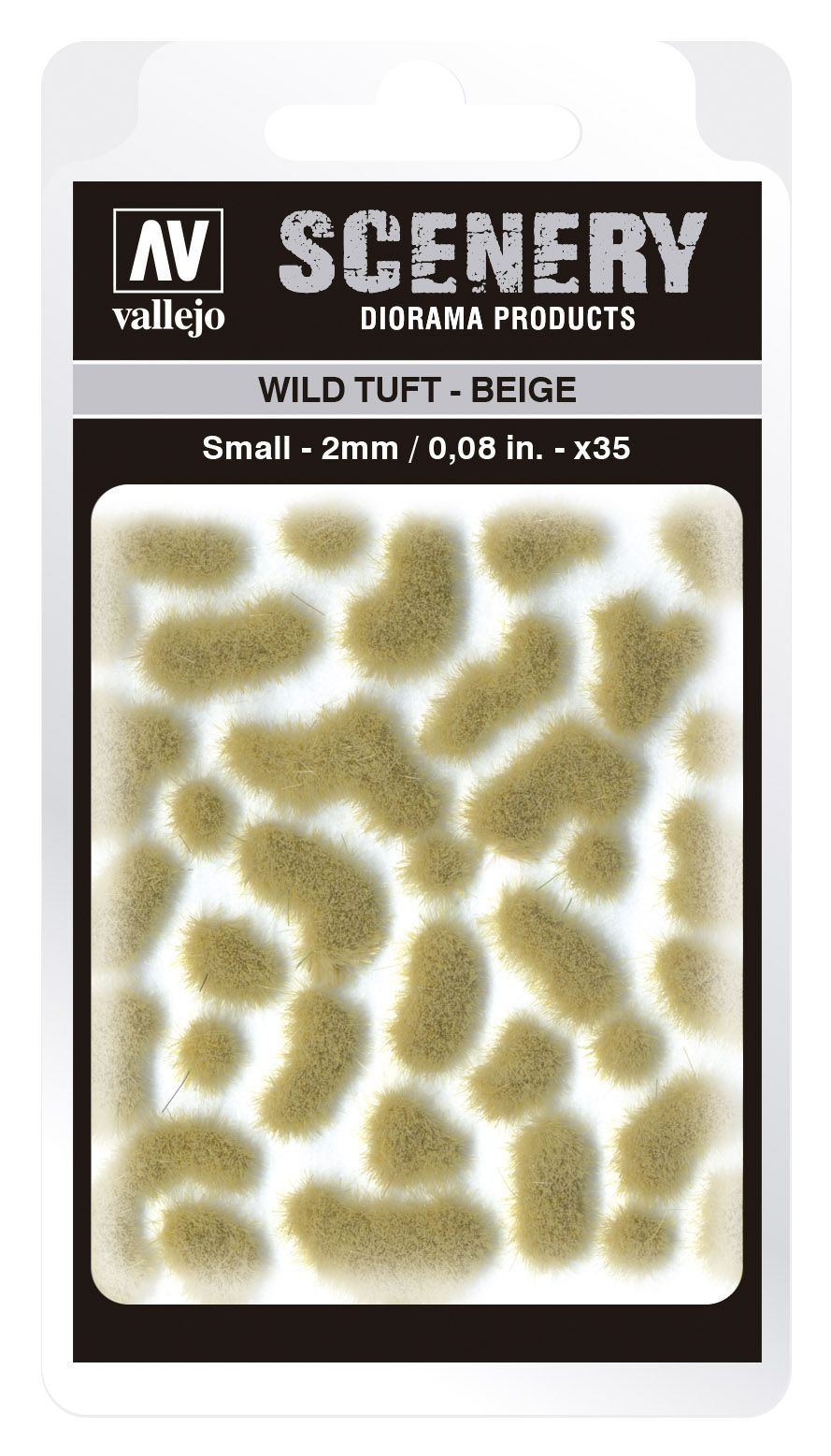 SC403 - Wild Tuft - Beige - 2 mm