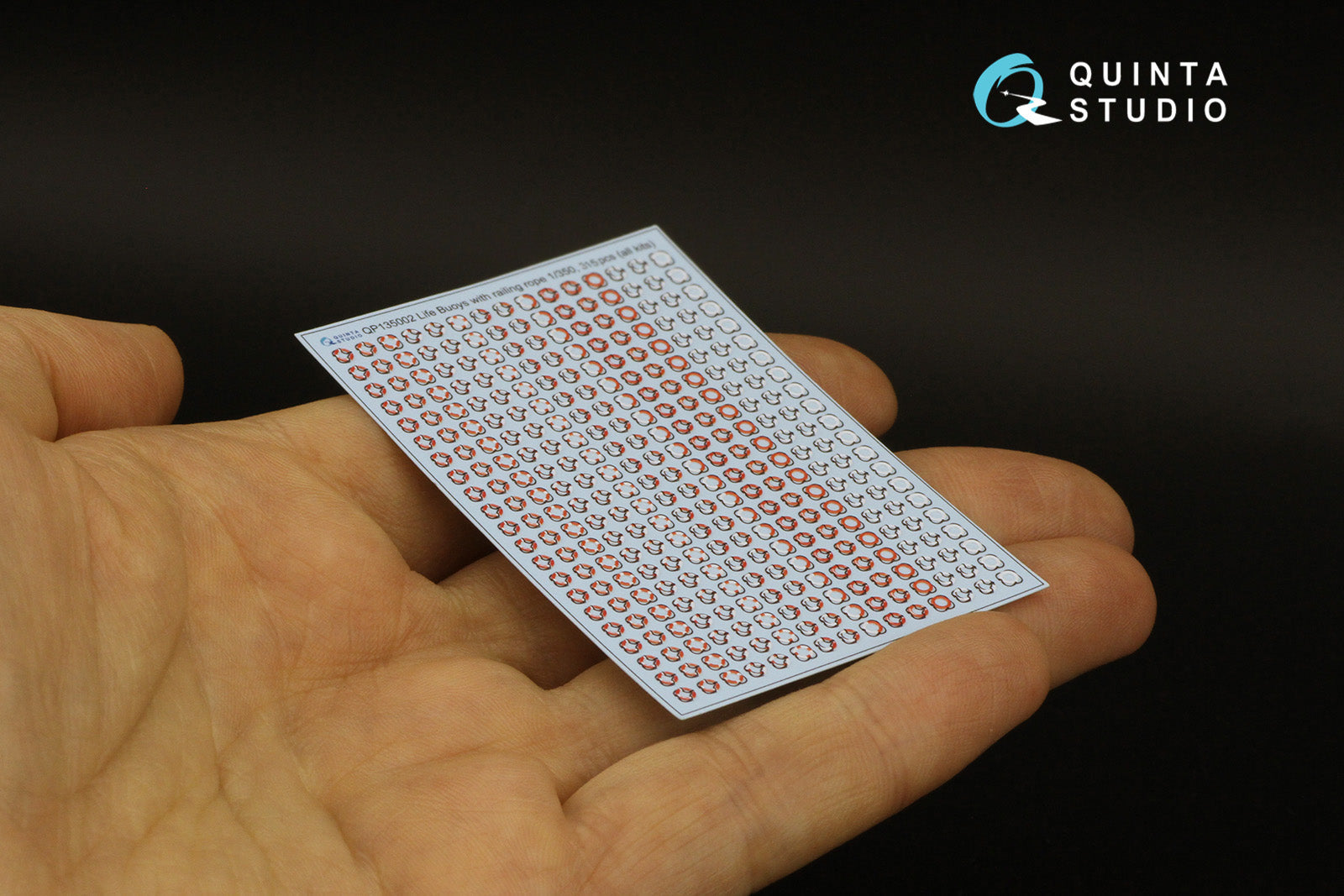 Quinta Studio - 1/350 life buoys with rope 315 pcs QP135002