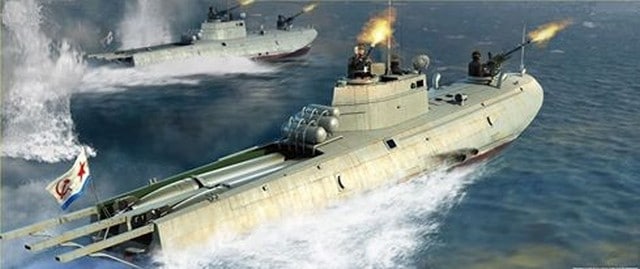 63503 - Merit Models 1/35 Soviet Navy G-5 Class Torpedo Boat