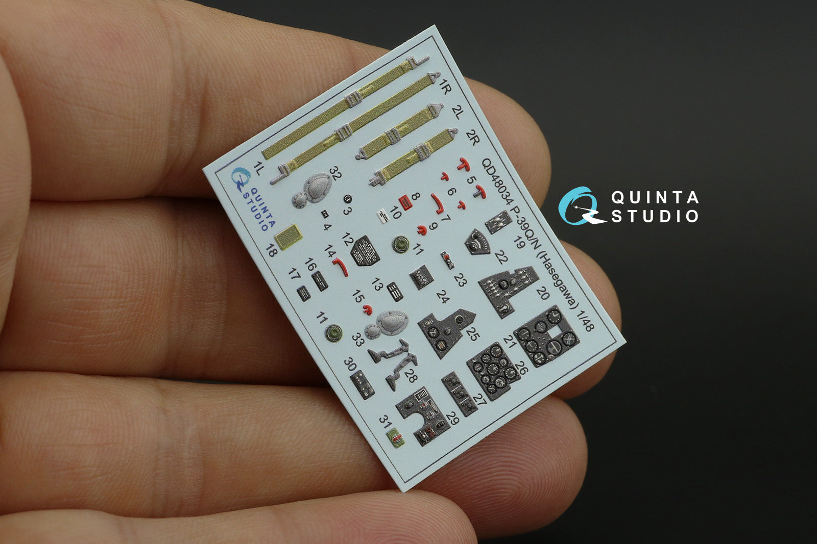 Quinta Studio - 1/48 P-39Q/N - QD48034 for Hasegawa/Eduard kits