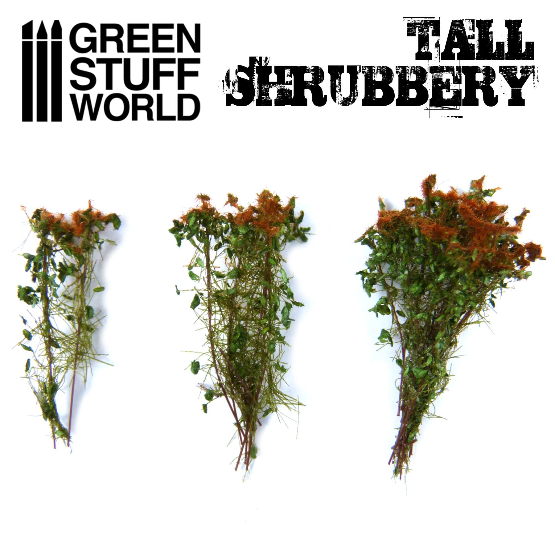 9930 - Tall Shrubbery - Brown Green