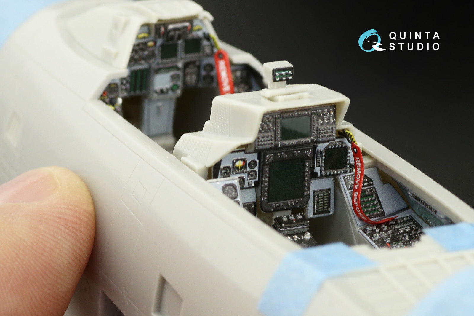 Quinta Studio - 1/48 "Remove Before flight" standart external streamer 24"- QP48006, 20pcs