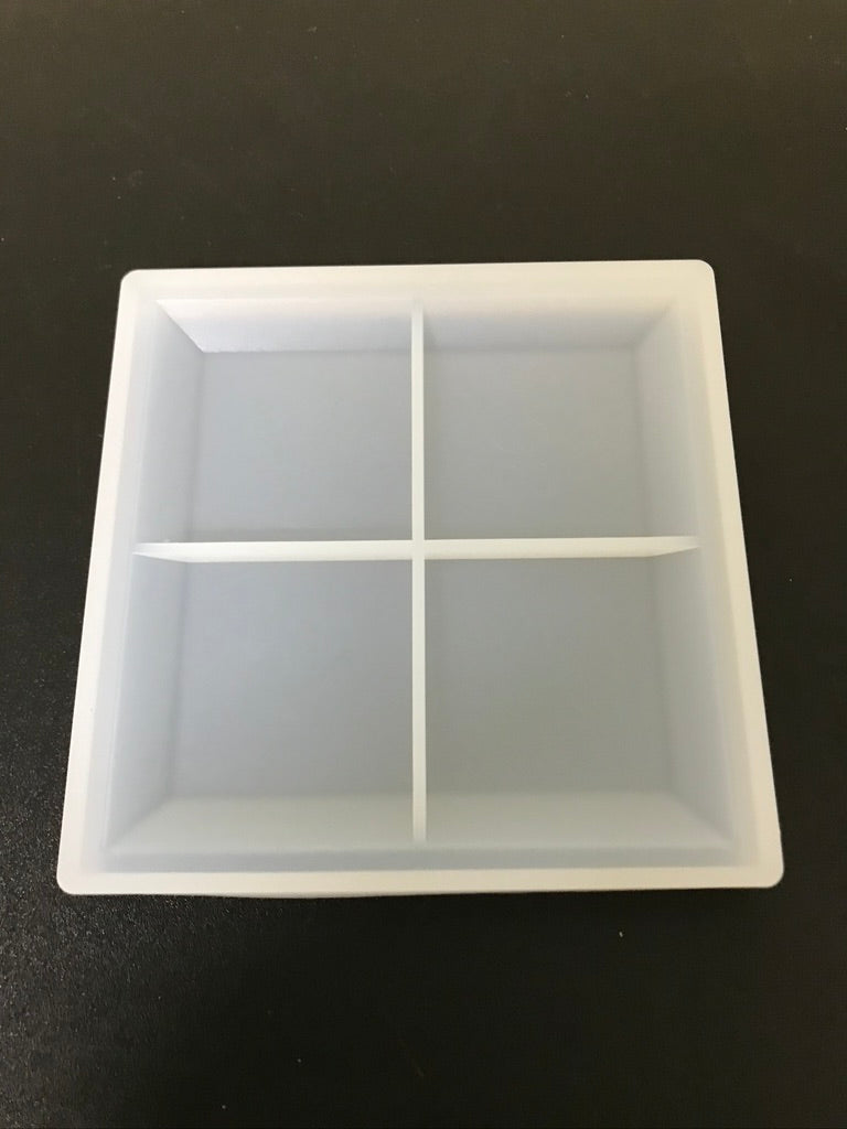 Square Coaster Mould - 11cm x 11cm