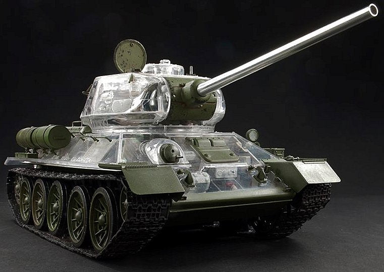 AFV35S55 - AFV Club 1/35 T34/85 Mod.1944  w/Full Interior & Transparent Turret -Limited Edition