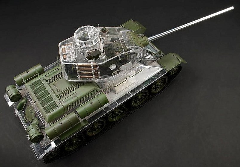 AFV35S55 - AFV Club 1/35 T34/85 Mod.1944  w/Full Interior & Transparent Turret -Limited Edition