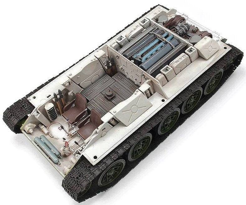 AFV35S55 - AFV Club 1/35 T34/85 Mod.1944  w/Full Interior & Transparent Turret -Limited Edition