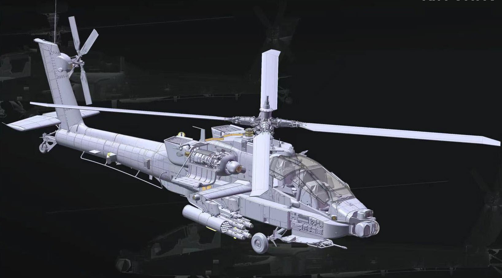 TAK2603 - Takom 1/35 E of the World AH-64E Attack Helicopter - LIMITED