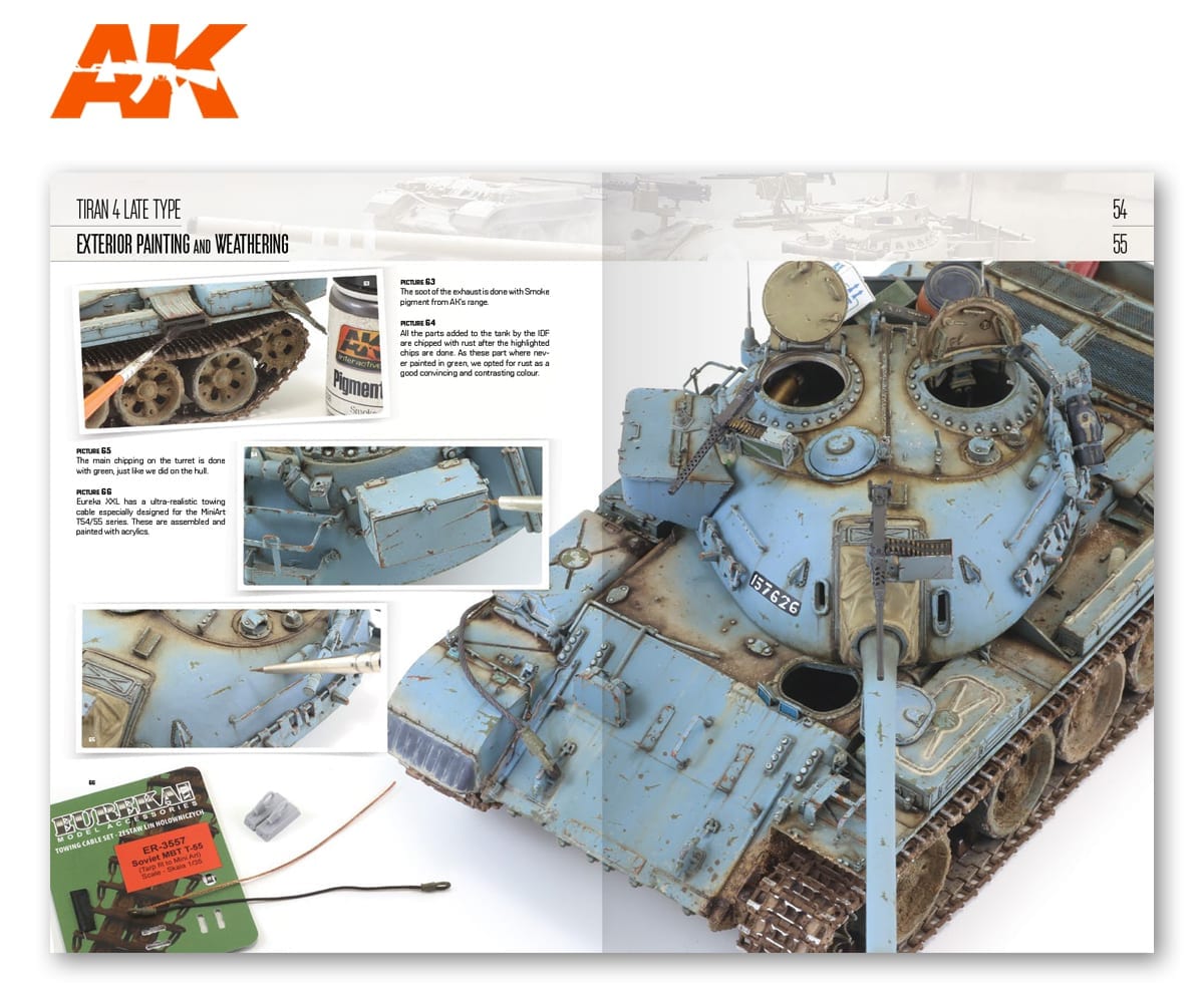 AK914 - T-54/T-55 Modeling the World's Most Iconic Tank