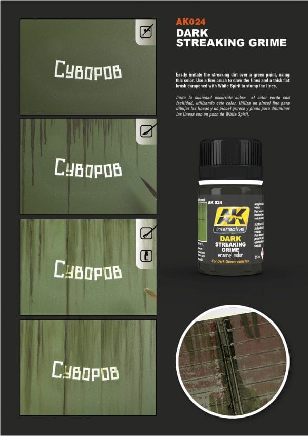 AK024 - Dark Streaking Grime 35 ml