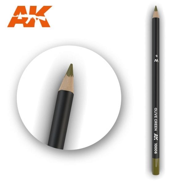 AK10006 - Weathering Pencil - Olive Green