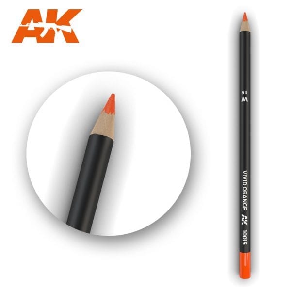 AK10015 - Weathering Pencil - Vivid Orange