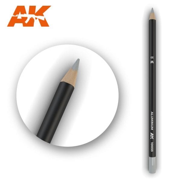 AK10033 - Weathering Pencil - Aluminium