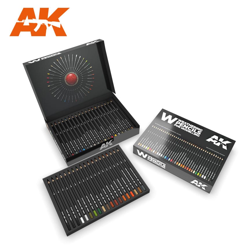 AK10047 - Weathering Pencils Deluxe Edition