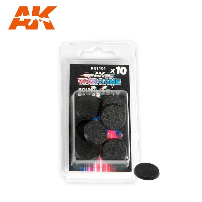 AK1101 - Round Base 25mm
