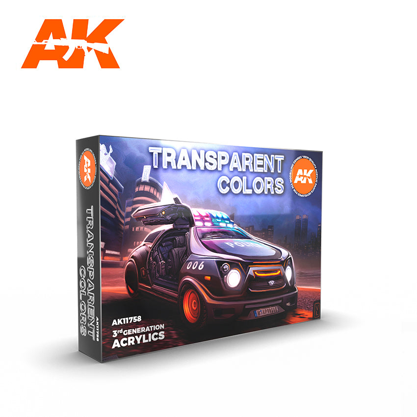 AK11758 - Transparent Colors Set 3G