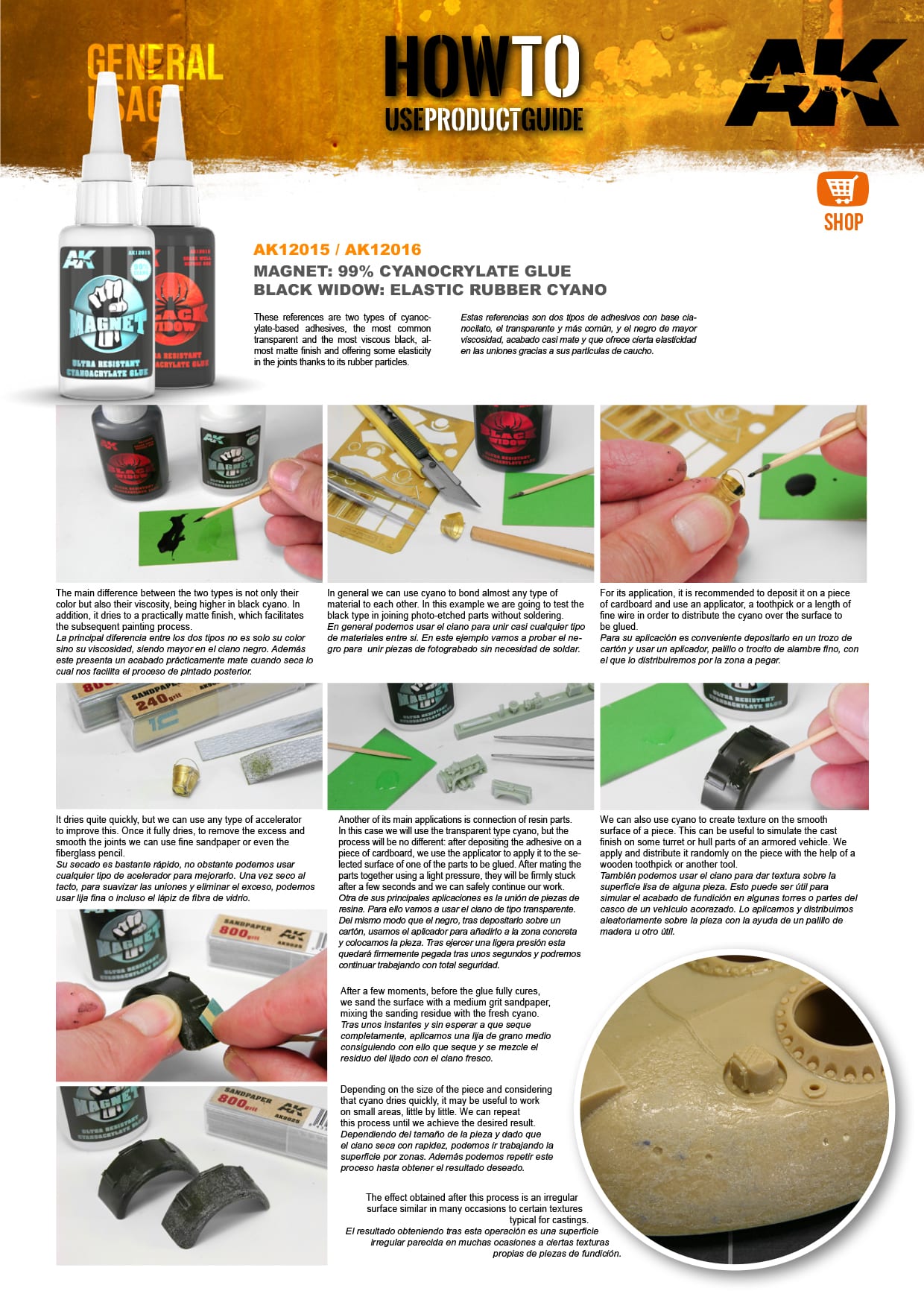 AK12015 - Magnet glue