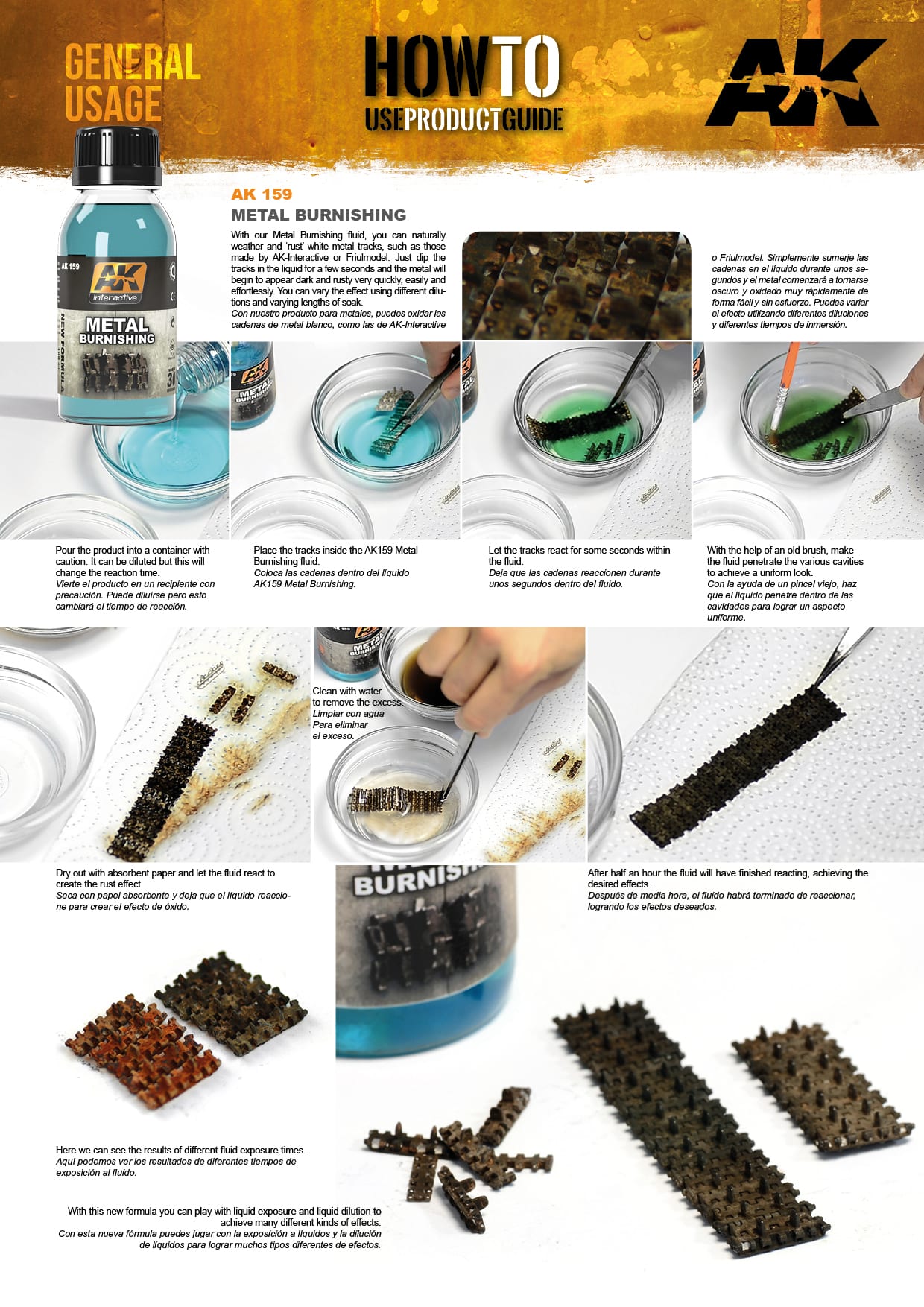 AK159 - Metal burnishing fluid