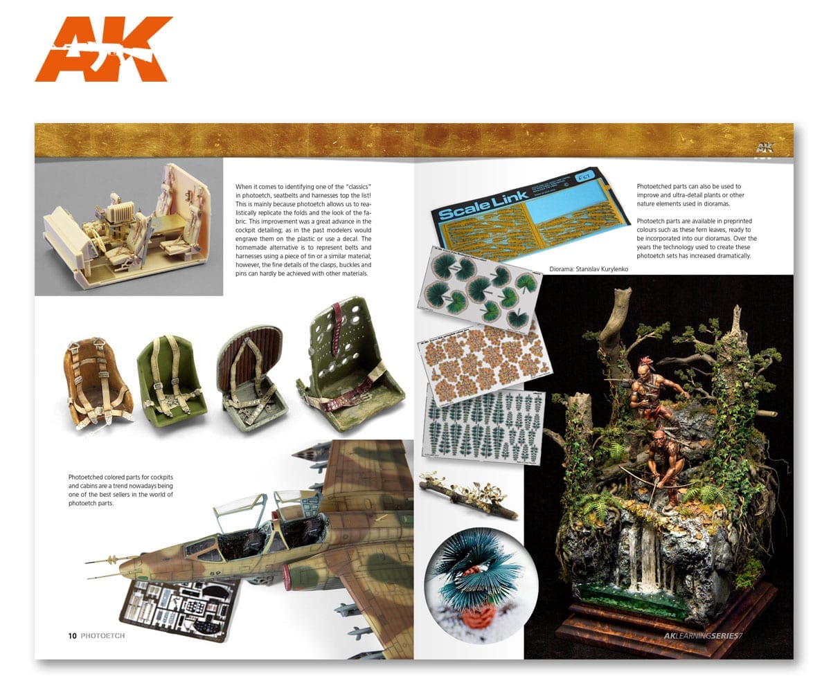 AK244 - AK learning 7 Photoetched parts EN