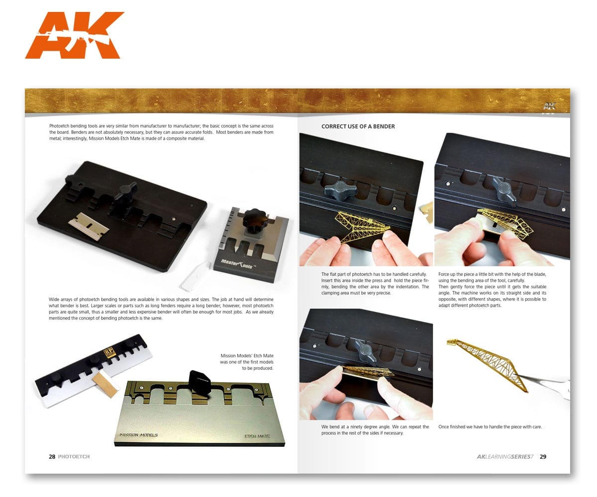 AK244 - AK learning 7 Photoetched parts EN