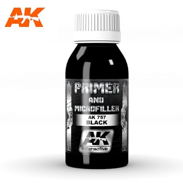 AK757 - AK Xtreme Metal - Black Primer & Microfiller 100ml