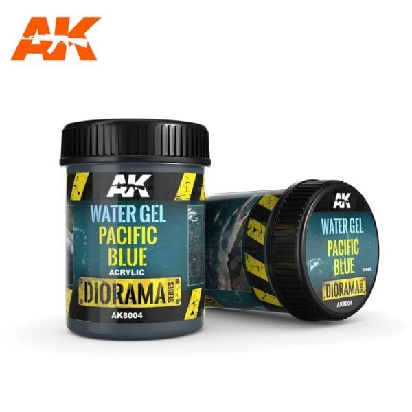 AK8004 - Water Gel Pacific Blue 250ml