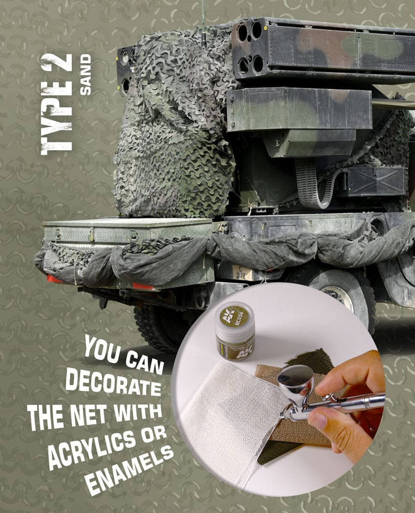 AK8062 - Regular Mimetic Net Type 2 Brown