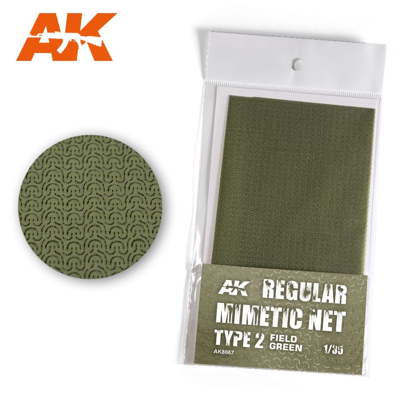 AK8067 - Regular mimetic net type 2 field green