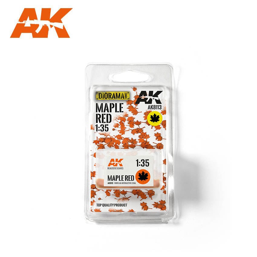 AK8113 - Maple Red Leaves 1:35