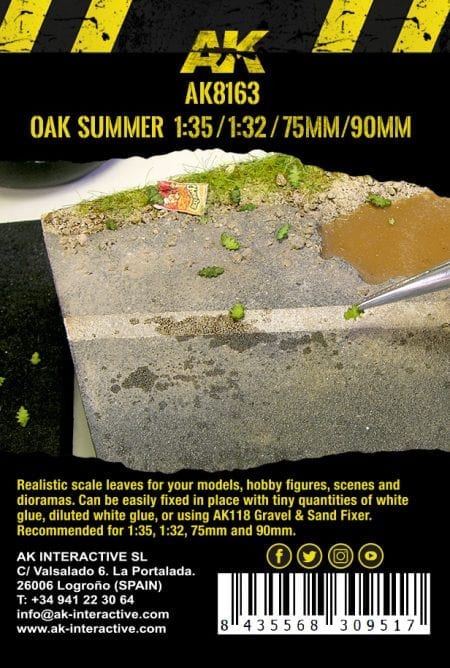 AK8163 - Oak Summer Leaves 1 / 35