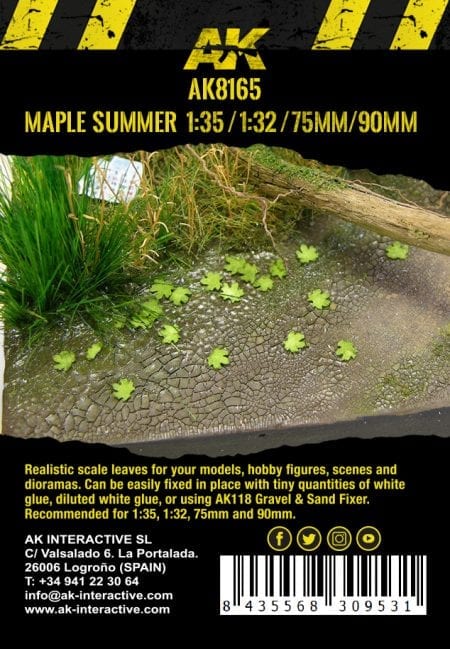 AK8165 - Maple Summmer Leaves 1 / 35