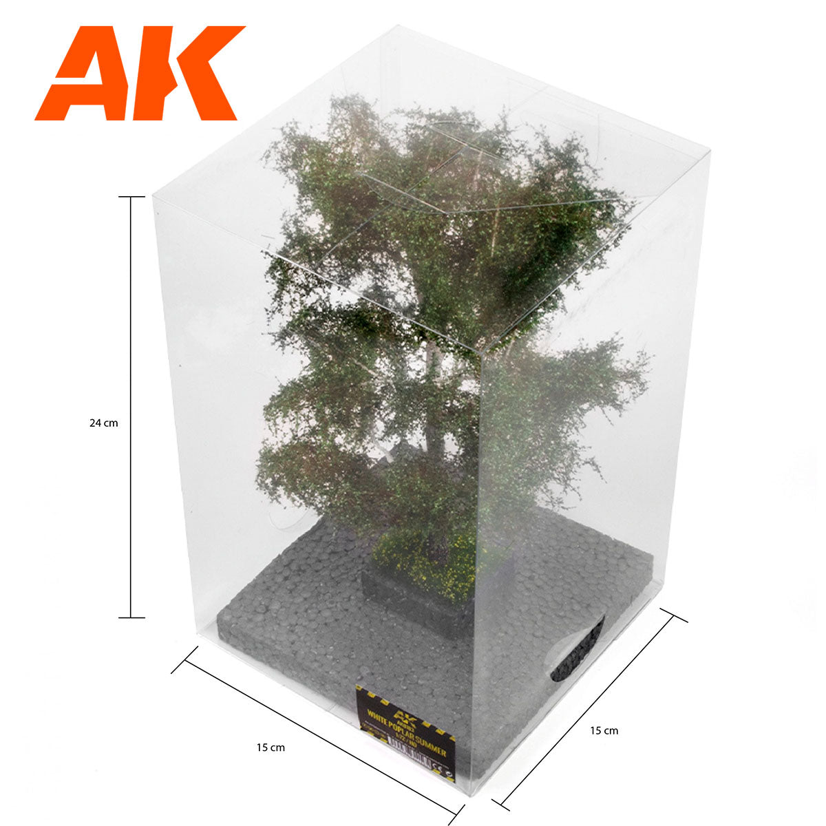 AK8183 - White Poplar Summer Tree 1/72