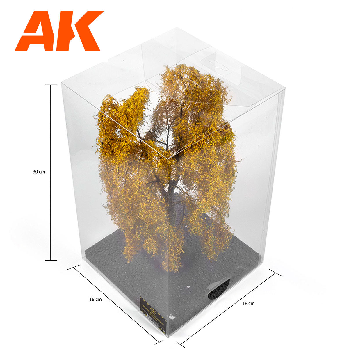 AK8197 - Weeping Willow Autumn Tree 1:35 and 1:32