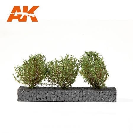 AK8215 - Dark Green Bushes 4-6cm