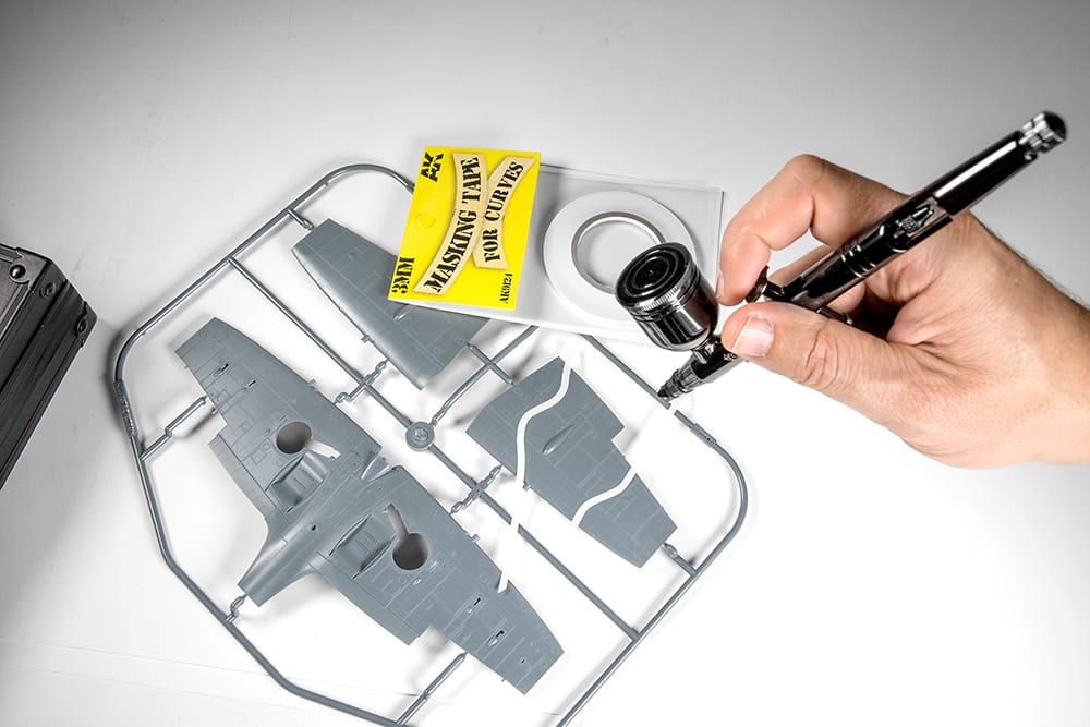 AK9126 - Masking Tape for Curves 10 mm