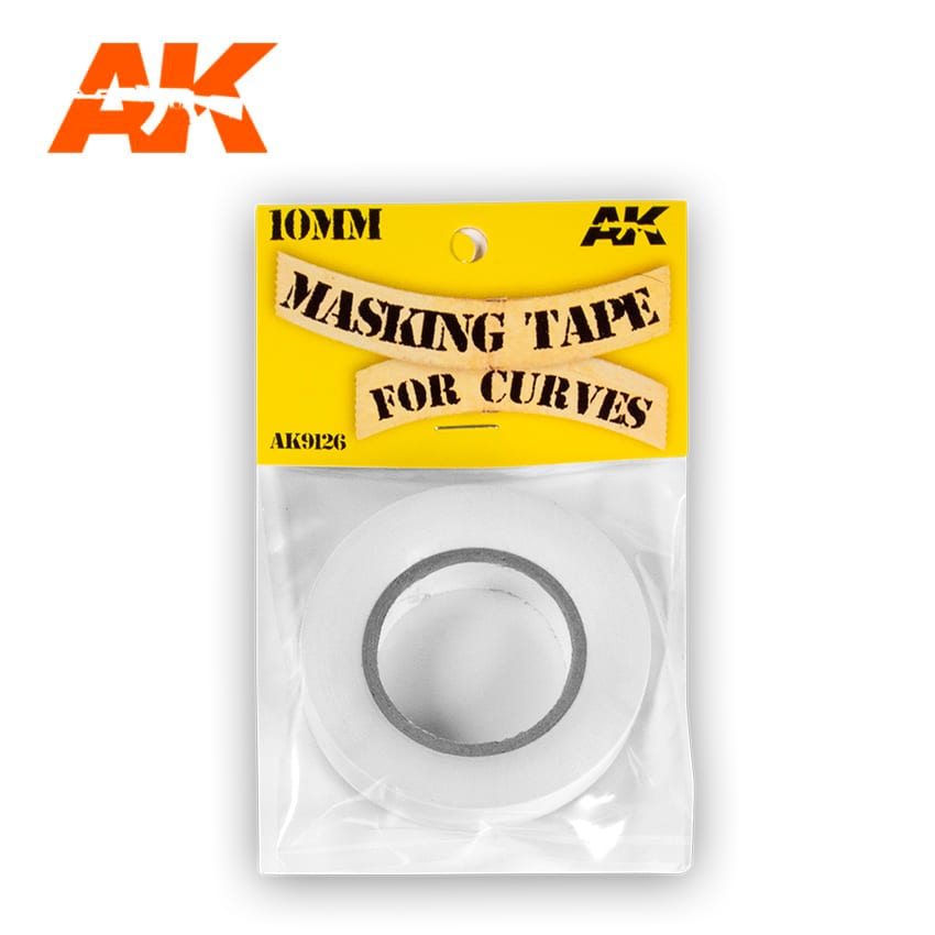 AK9126 - Masking Tape for Curves 10 mm