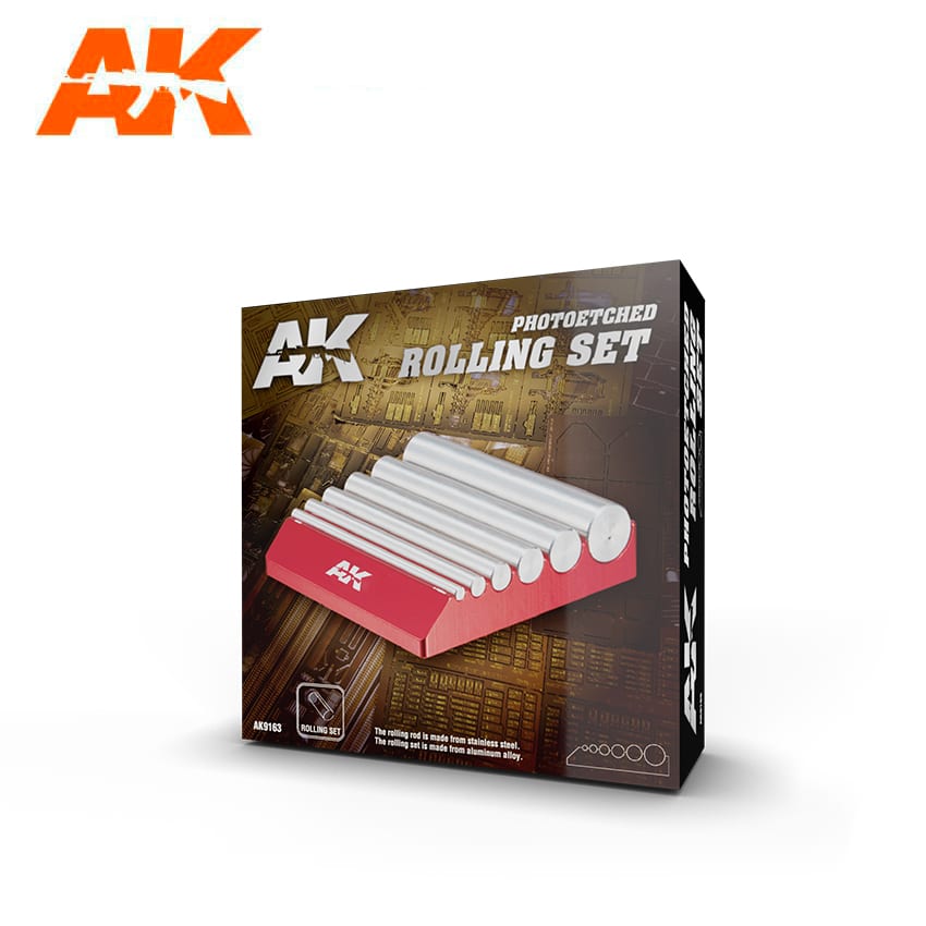 AK9163 - Photo etched rolling set