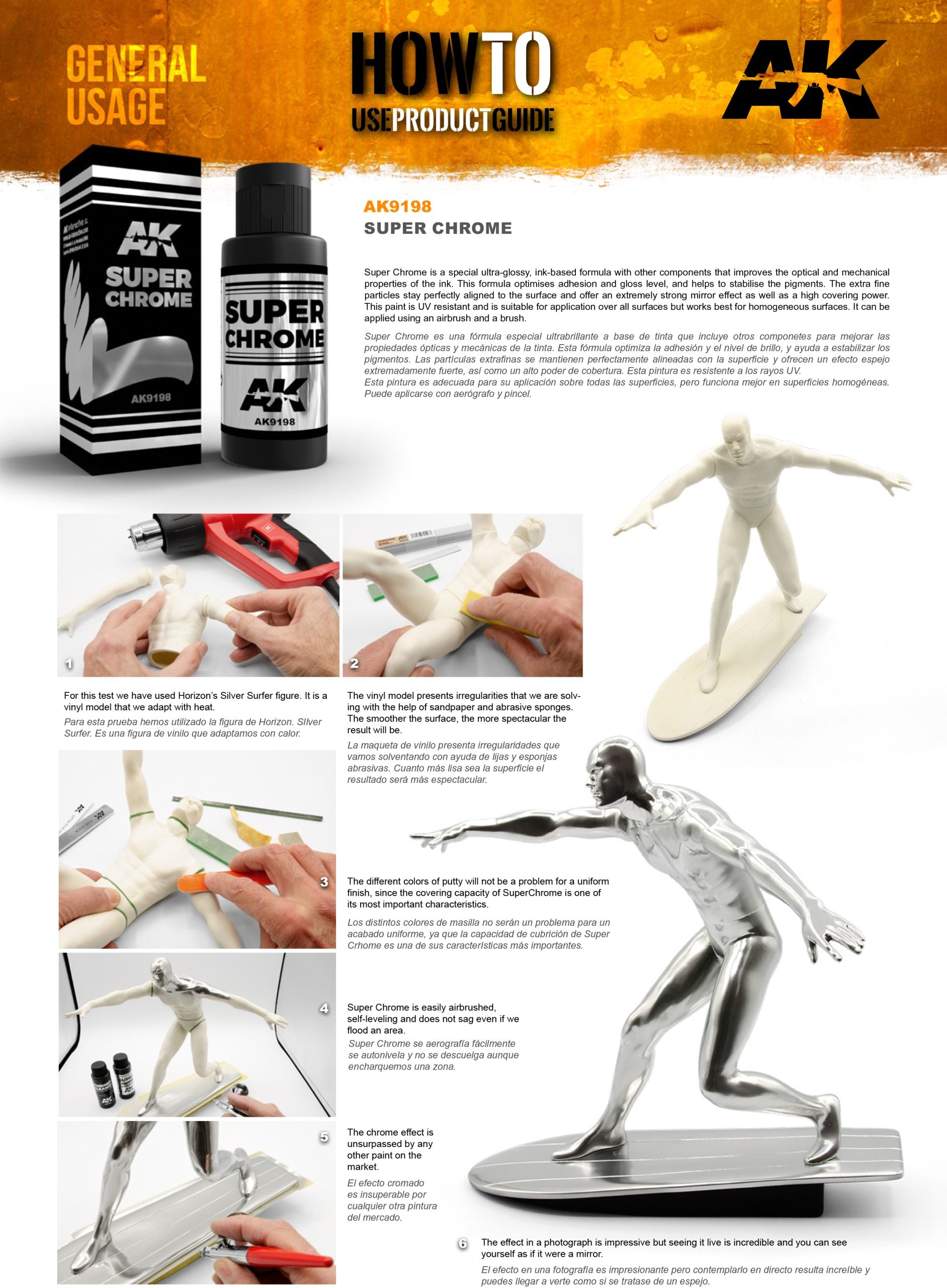AK9198 - Super Chrome - 60ml