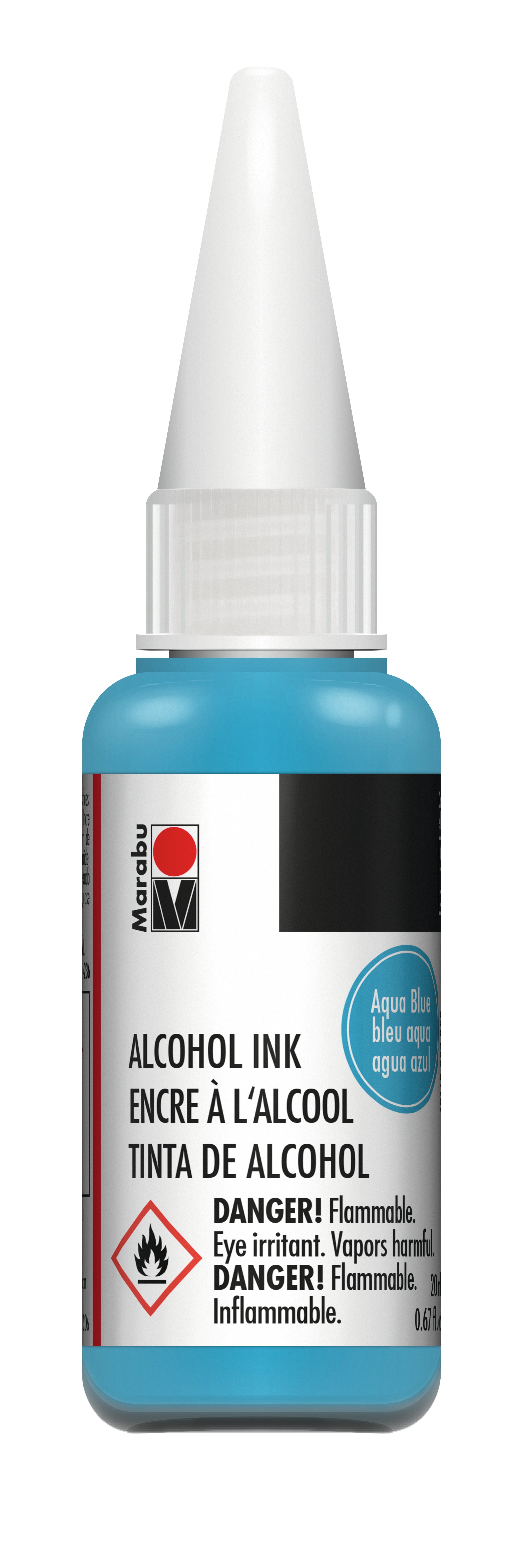Marabu Alcohol Ink 20 ml - AQUA BLUE