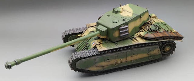 AH35A025 - Amusing Hobby 1/35 ARL44 French Heavy Tank