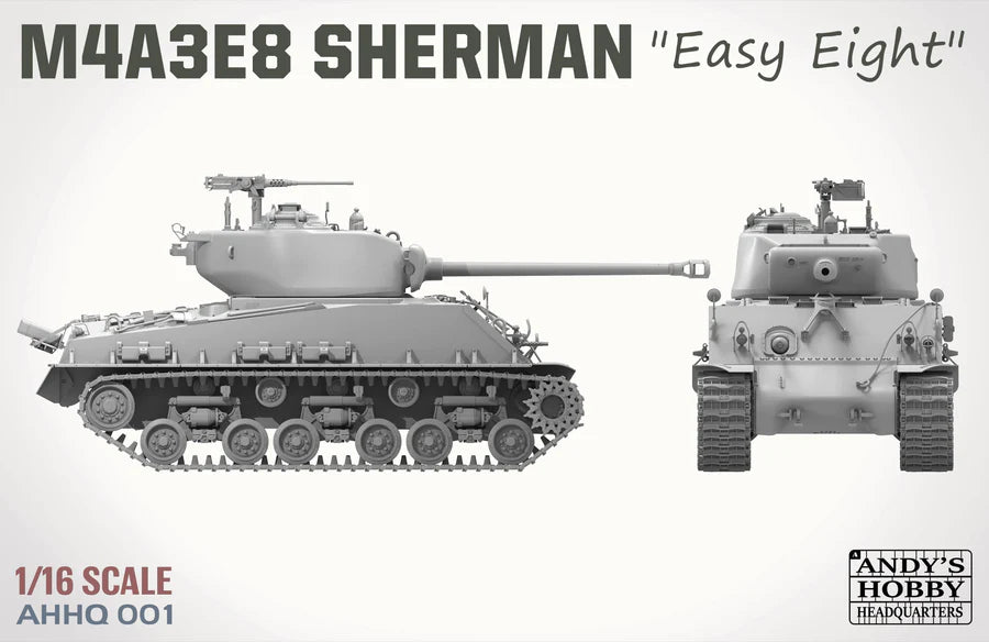 Andy's HHQ - 1/16 M43E8 Sherman "Easy Eight" AHHQ-001
