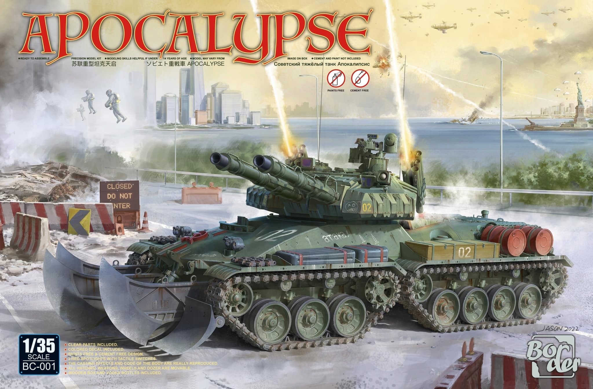 BC-001 - 1/35 - Soviet Apocalypse Tank