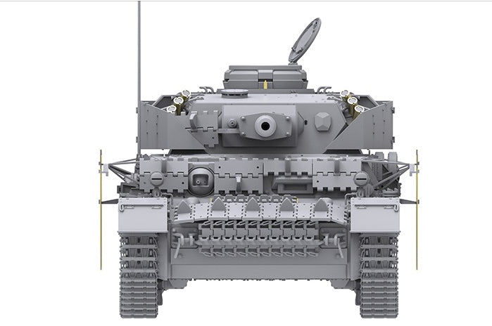 BT001 - Border Models 1/35 - German Pz.Kpfw.IV Ausf. G Tank 2 in 1 PE parts