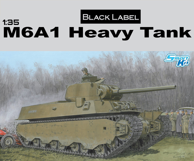 DR6789 - 1/35 M6A1 Heavy Tank